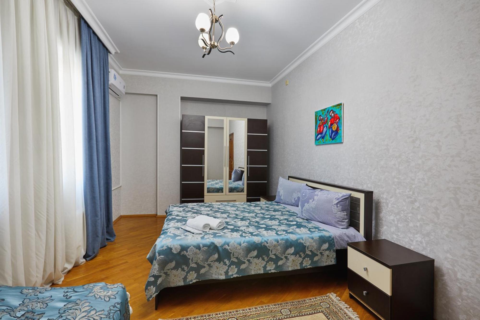 Leyla Apartments 1 Baku Bagian luar foto